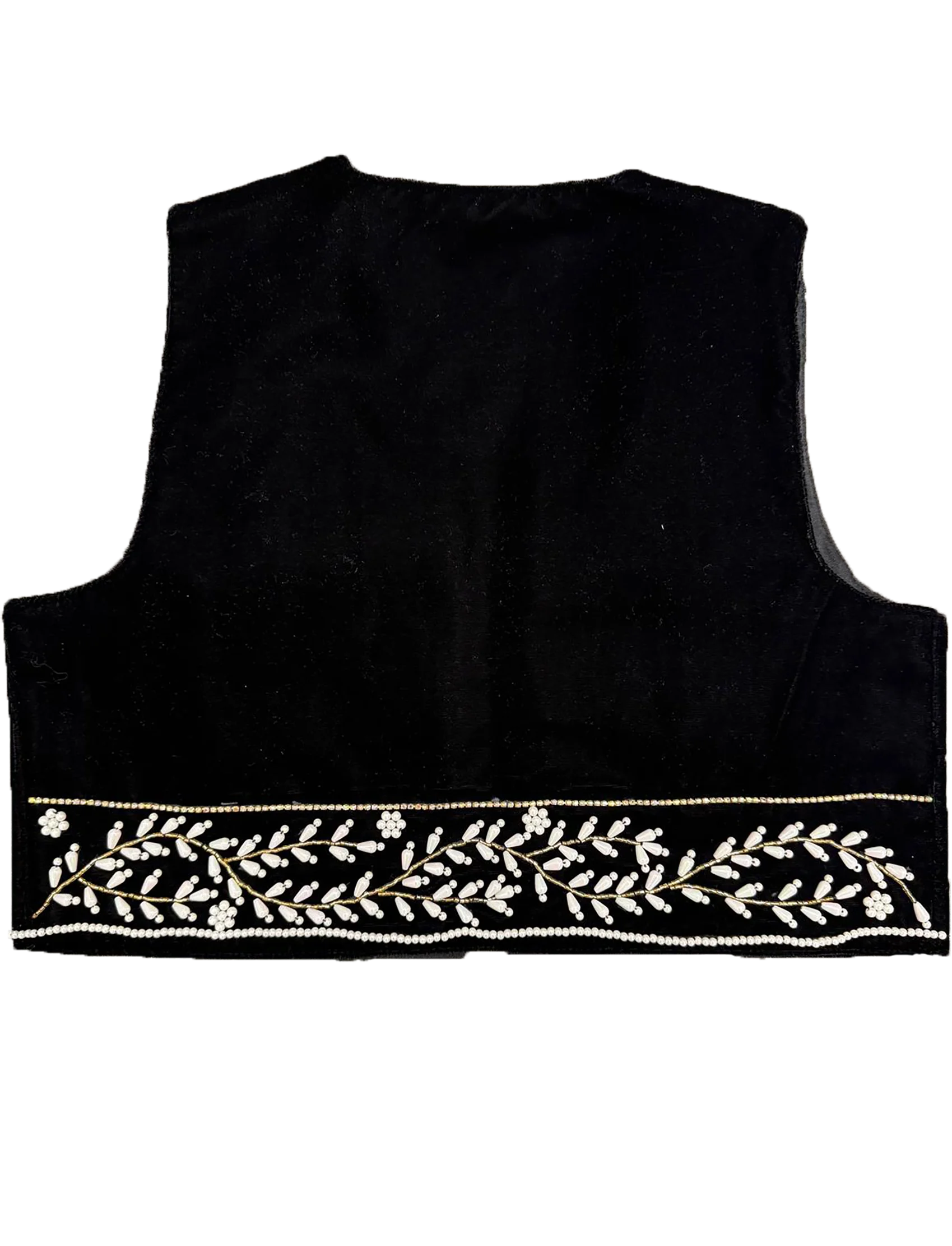 Yasna — Handcrafted Persian Embroidered Vest - Image 3